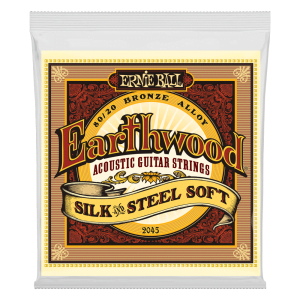 ERNIE BALL EARTHWOOD SILK & STEEL SOFT - 11-52 GAUGE