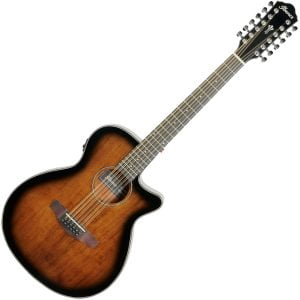 AEG5012DVH - GUITARE ACOUSTIQUE IBANEZ 12 CORDES