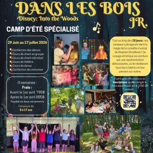 Camp de Comédies Musicales 2026