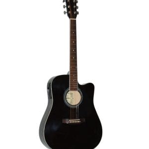 SP411CE/BK - GUITARE MADERA NOIR SPRUCE CUTAWAY