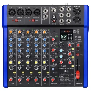 MXE600FX/MP3 - MIXER 6 ENTRÉE