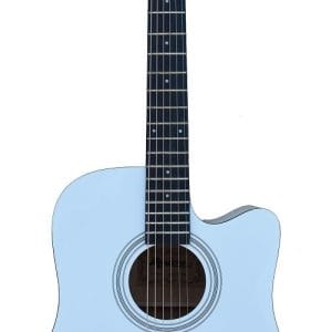 MADERA RD411C - GUITARE MADERA BLANCHE GLOSS CUTAWAY 4/4