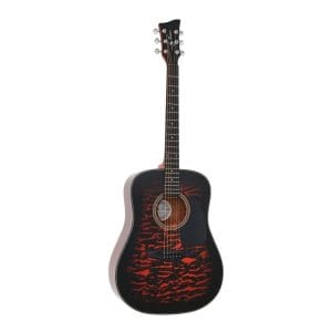 JTA524D-RSBQ GUITARE JAY TURSER DREADNOUGHT ROUGE 4/4