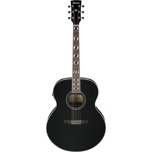 AJ70M1EBK - GUITARE ACOUSTIQUE IBANEZ JUMBO