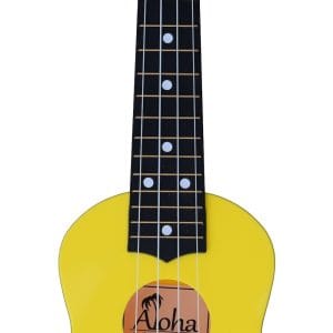 A0/YBS08L - UKULELE SOPRANO ALOHA JAUNE